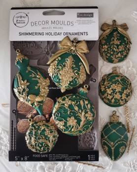 Decor Moulds® - Shimmering Holiday Ornaments