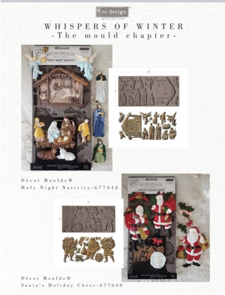 Decor Moulds® - Santa's Holiday Cheer