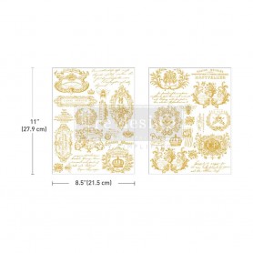 H2O Transfers Gold - Gilded Memories