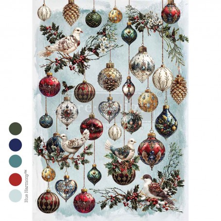 A4 Decoupage Fiber - Jewel Of The Season
