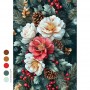 A4 Decoupage Fiber - Winter'S Grace