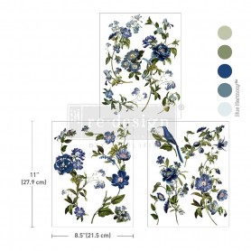 Middy Transfers® - Blue Nest Blooms