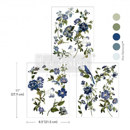 Middy Transfers® - Blue Nest Blooms