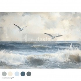 Decoupage Tissue Paper - Echoes On The Water