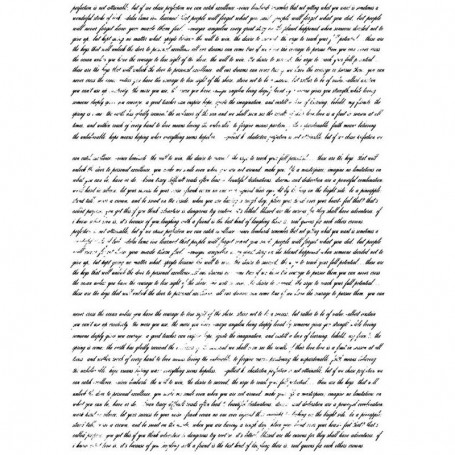 TRANSFER NEVER ENDING STORY 56 X 76 CM