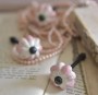 POMELLI CERAMICA FIORE ROSA