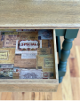 TRANSFER VINTAGE CIGAR BOX 55x81 cm