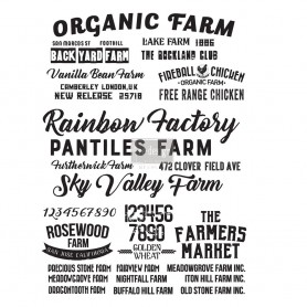 TRANSFER EVERYDAY FARMHOUSE 55x76 cm