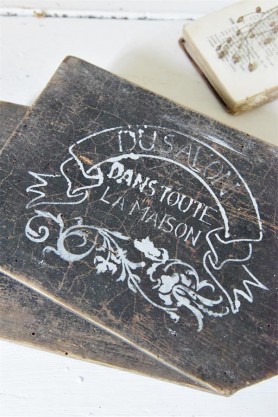 STENCIL DU SAVON 20x27 cm