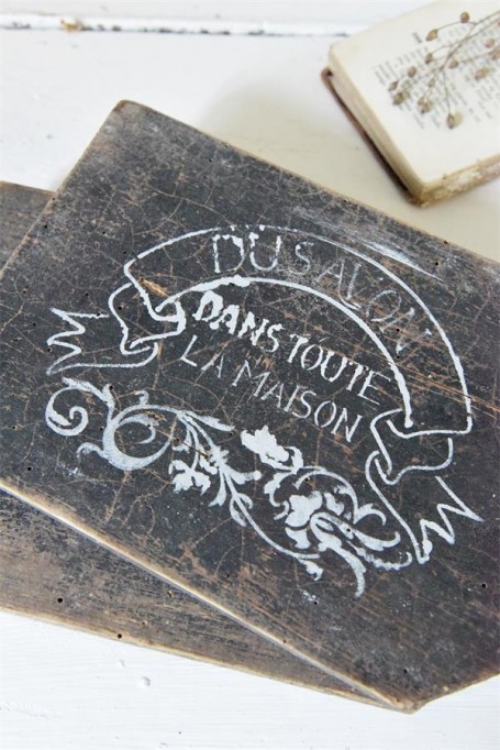 STENCIL DU SAVON 20x27 cm