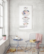 TRANSFER LAVENDER COLLECTION BUSH 55x76 cm