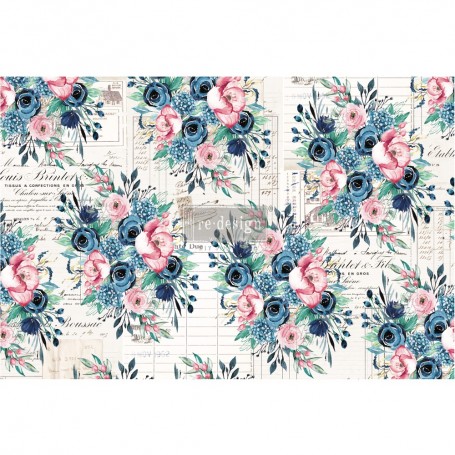 FOGLIO PER DECOUPAGE PAULETTE 48,3 x 76,2 cm