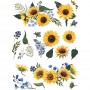 TRANSFER SUNFLOWER FIELDS 63x81 cm