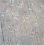 STENCIL LETTERE STAMPATELLO