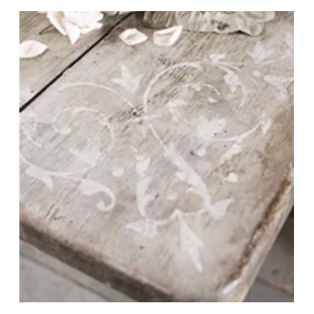 STENCIL MONOUSO FLOREALE PER ANGOLO