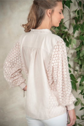 Camicia in pizzo Camilla