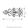 Stencil Dorothy Border CM 25 X 11,5