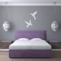 Stencil Hummingbirds