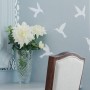 Stencil Hummingbirds