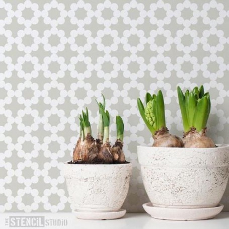 Stencil Linka Circles Repeat