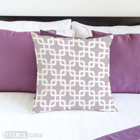 Stencil Squares Pattern