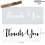 Mini Stencil Thank You