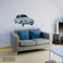 Stencil Beetle Car