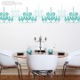 Stencil Chandelier