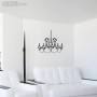 Stencil Chandelier