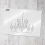 Stencil Chandelier