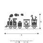 Stencil Circus Train