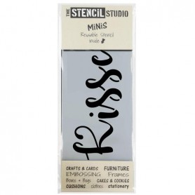 Mini Stencil Kisses