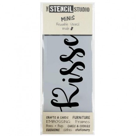 Mini Stencil Kisses