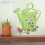 Stencil Watering Can