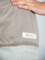 Canotta in jersey Lillian WARM GREY
