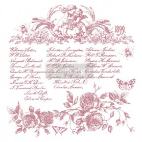SET DI TIMBRI - FLORAL SCRIPT