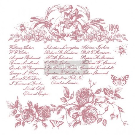 SET DI TIMBRI - FLORAL SCRIPT