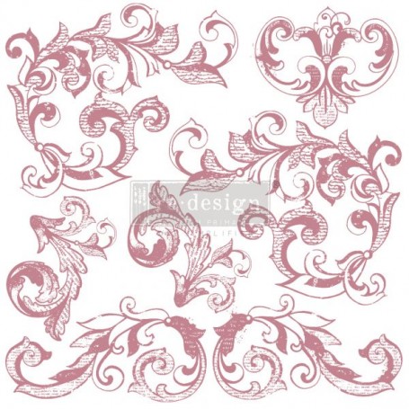 SET DI TIMBRI - ELEGANT SCROLLS