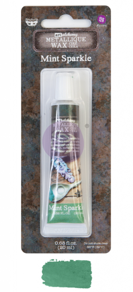 CERA DECORATIVA MINT SPARKLE