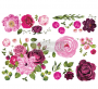 TRANSFER LUSH FLORAL I 122x89 cm
