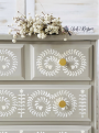 STENCIL ELEGANT VINE