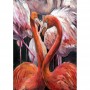 FOGLIO PER DECOUPAGE FLAMINGOS
