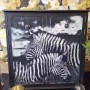 FOGLIO PER DECOUPAGE ZEBRAS