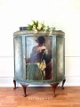 FOGLIO PER DECOUPAGE STUDY IN BLACK & GREEN