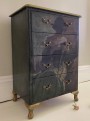 FOGLIO PER DECOUPAGE STUDY IN BLACK & GREEN