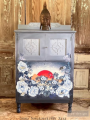 FOGLIO PER DECOUPAGE SKULL CHINOISERIE