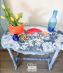 FOGLIO PER DECOUPAGE SKULL CHINOISERIE