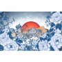 FOGLIO PER DECOUPAGE SKULL CHINOISERIE