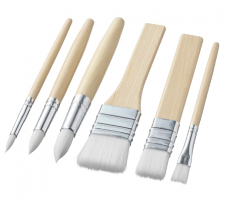 SET DI 6 PENNELLI VINTAGE PAINT PER PICCOLI PROGETTI