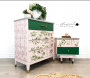 STENCIL DISTRESSED WALLPAPER
